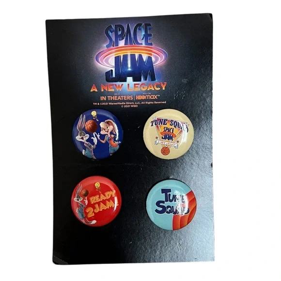 Space Jam Bugs Bunny, Daffy Duck Pins Plush's & Mini Figures, Socks - Picture 5 of 6